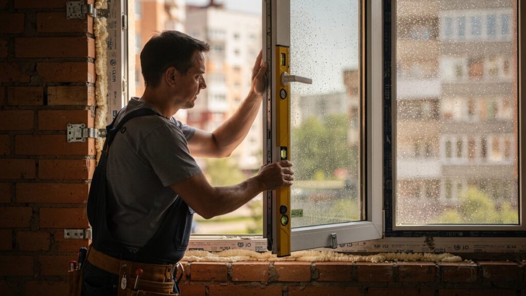 конденсат на окнах летом