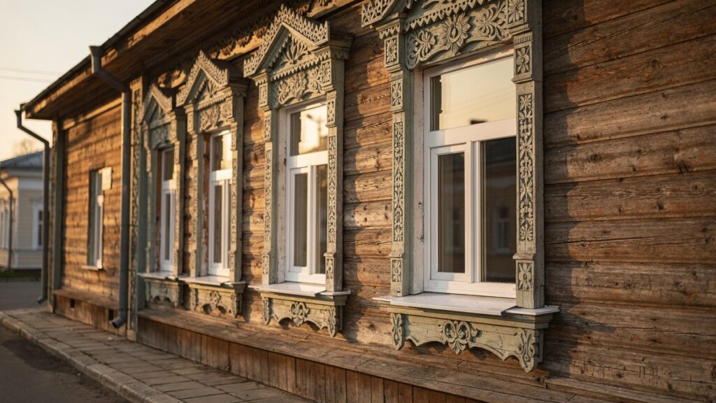окна в старый дом Ярославль