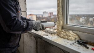 Остекление балкона в Брагино: что подходит для 9-этажки серии 90